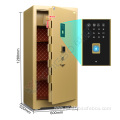 home solid steel large capacity fingerprint safe box